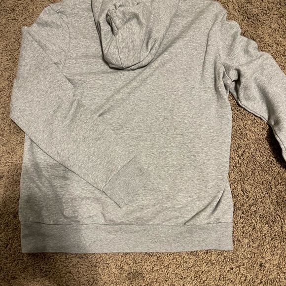 Adidas hoodie, heather gray - Picture 3 of 3